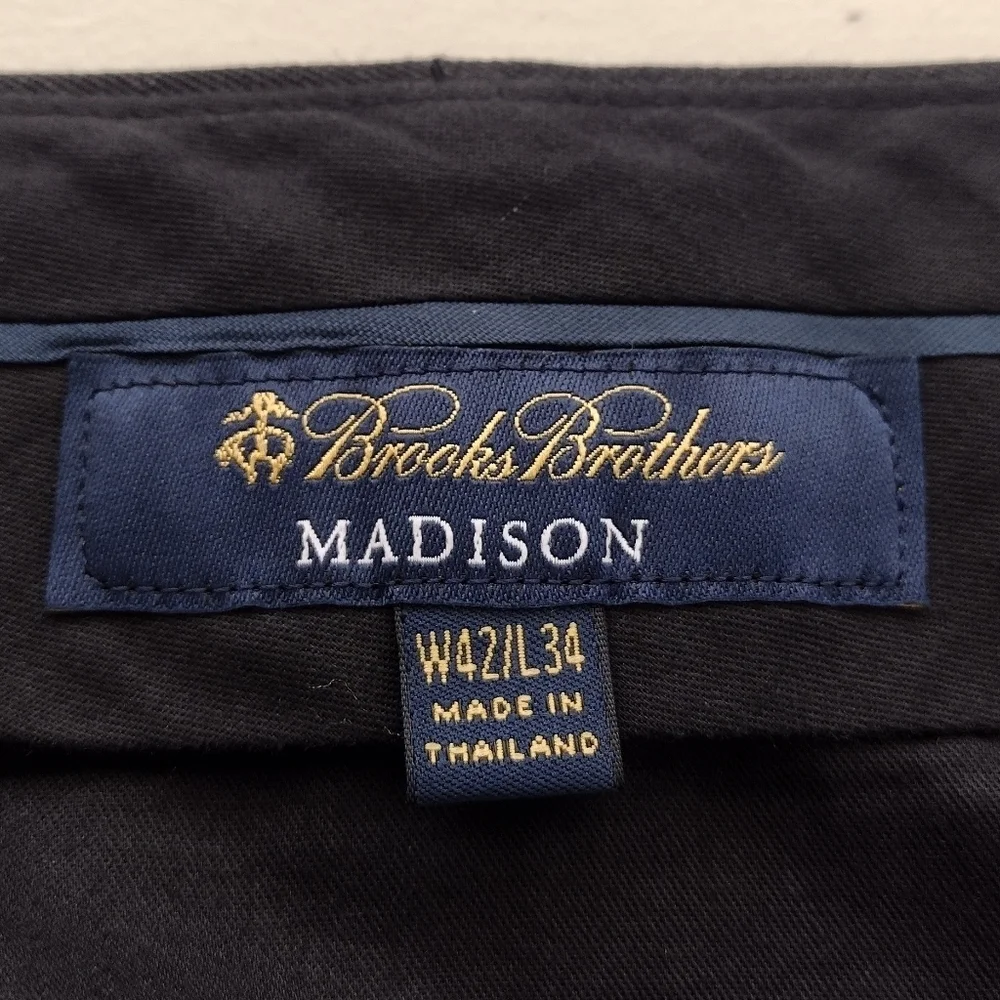 Brooks Brothers Madison 100% Wool Men's Dress Pants